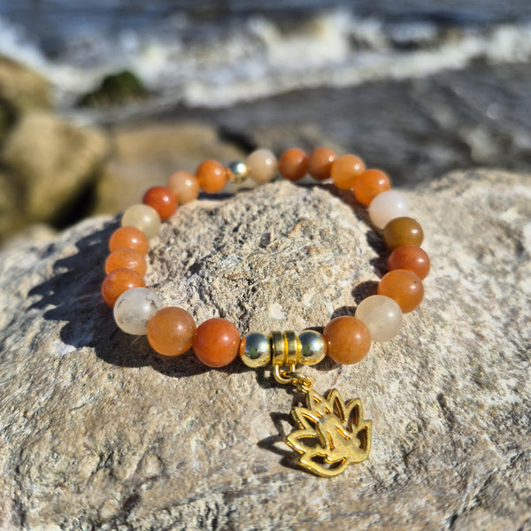 Aruba - Quartz Stone Bead Bracelet