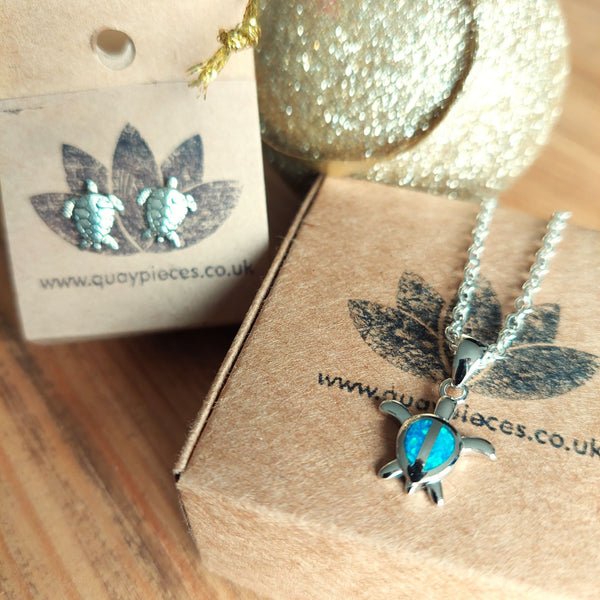 Tilly - Sterling Silver Turtle Necklace