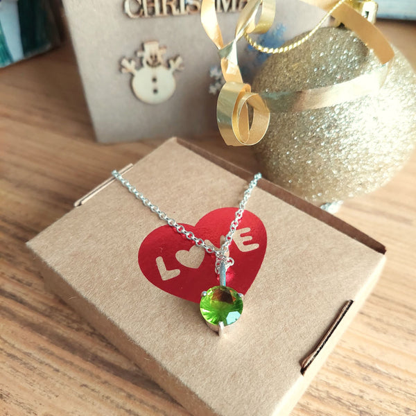 Jade - Sterling Silver Necklace