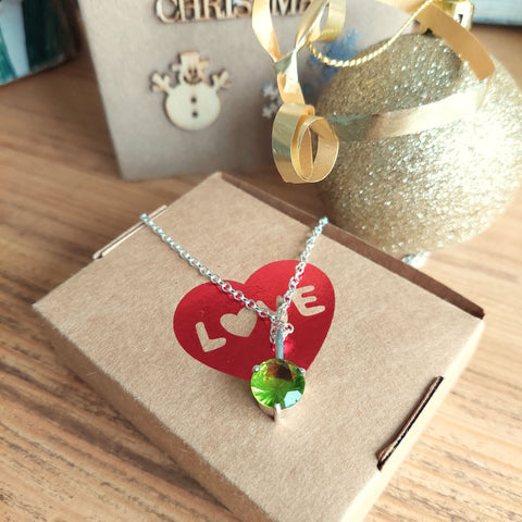 Jade - Sterling Silver Necklace