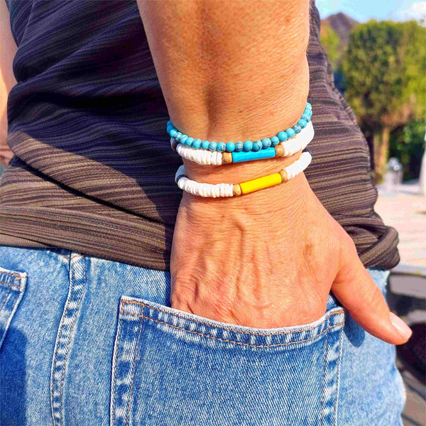 'May' - Puka shell bracelet