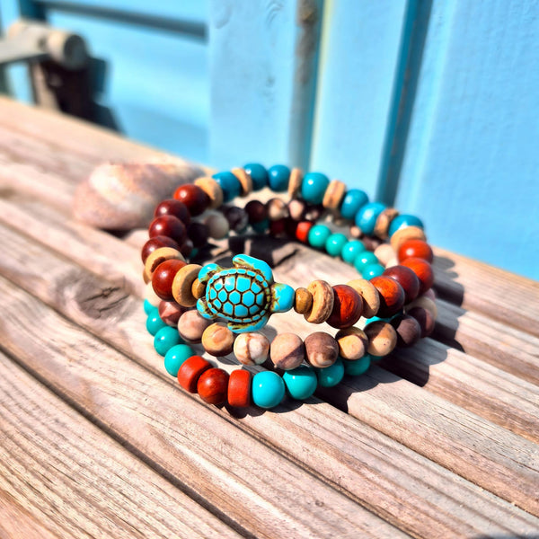 Endless Summer - Collection of 3 Handmade Bracelets