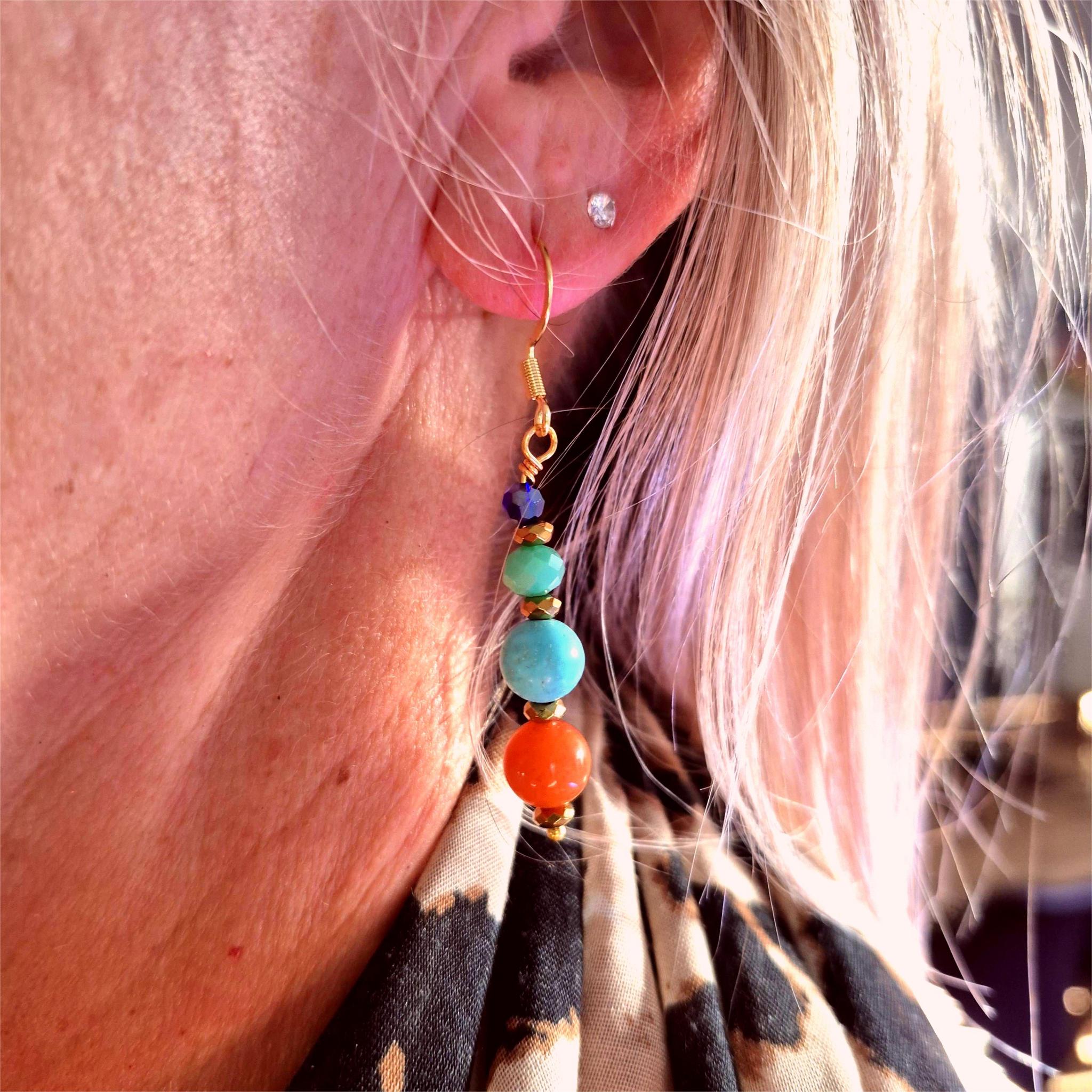 Macey - Handmade Bead Earring
